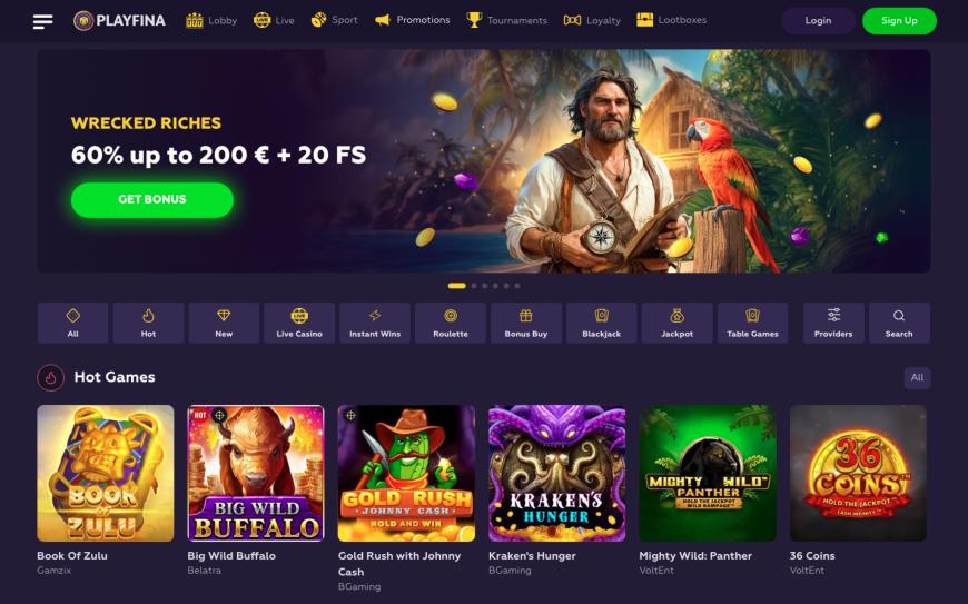 Playfina Casino